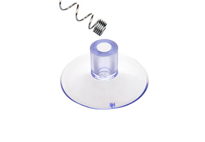 Dynamic wiggling feather mouse interactive cat toy with suction cup and bell for stimulating feline playtime.