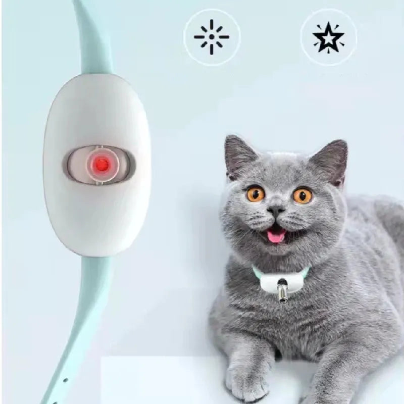 Durable cat laser pointer, providing stimulating entertainment & essential daily exercise for pets.
