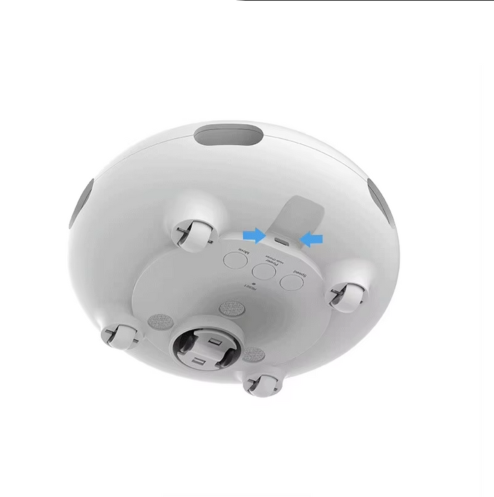 Dynamic interactive cat toy with LED lights & feather for engaging kitten play, active cats, & pet enrichment.