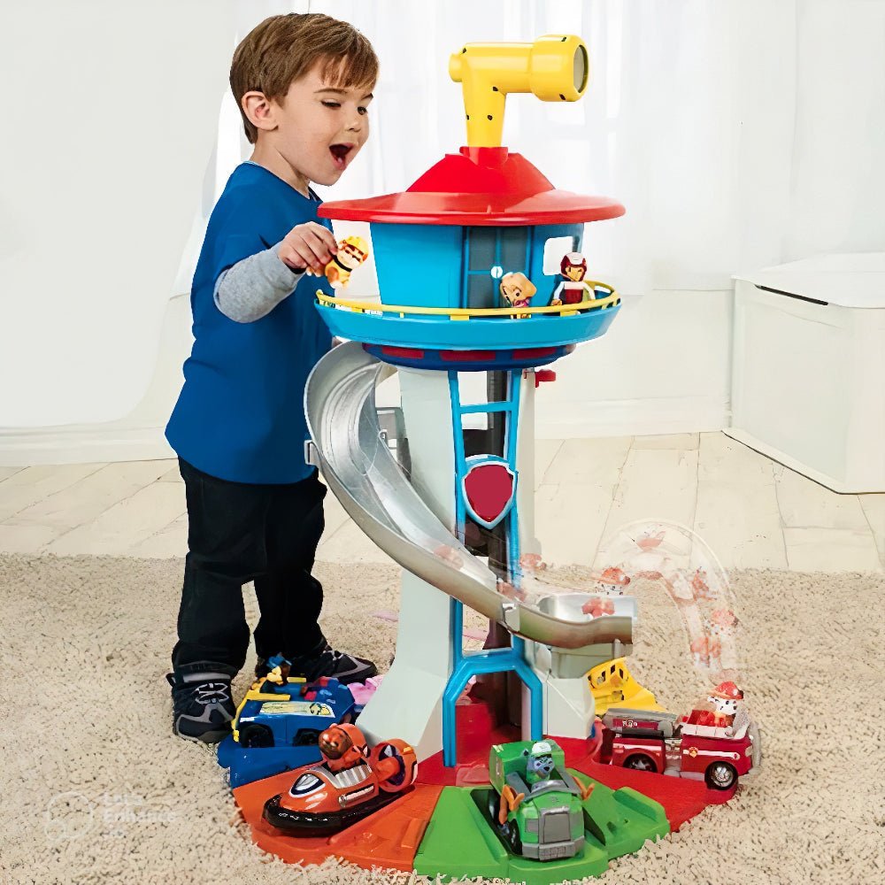 Kids' climbing playset with slide, perfect for toddlers. Includes toy cars for indoor/outdoor interactive fun.