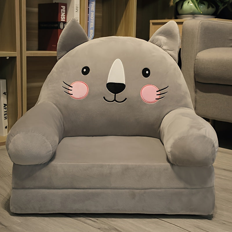 Safe & sturdy foam folding sofa for kids. Durable children's furniture designed for lasting playroom fun & comfort.