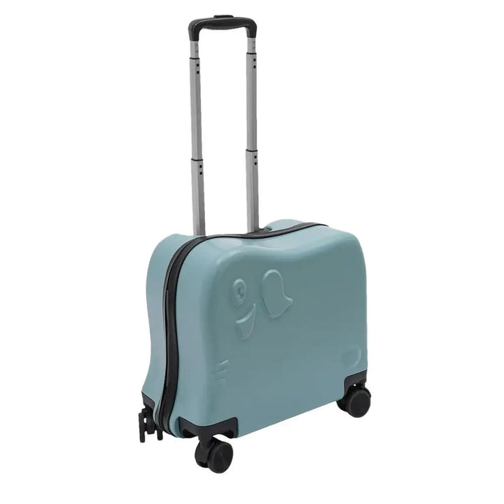 Fun travel gear: kids' elephant cartoon rolling luggage, perfect for little adventurers.