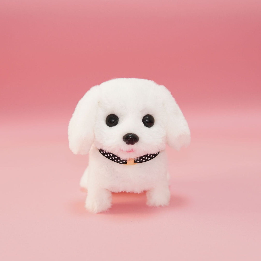 Kids' interactive robot puppy toy with smart voice & touch response. A fun electronic pet for children.