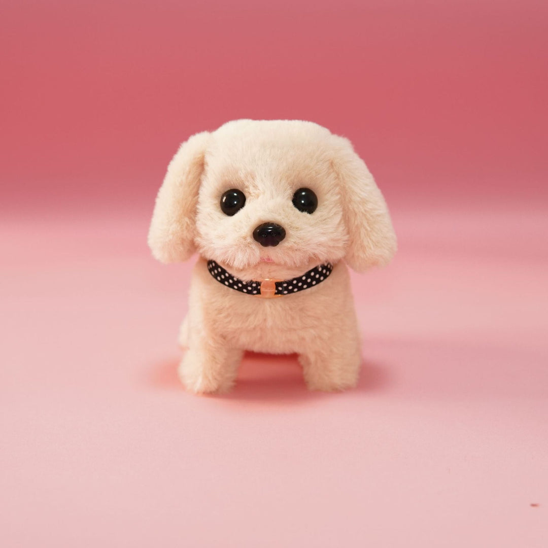 Adorable robot puppy, a responsive electronic pet companion for kids. Smart toy dog gift.