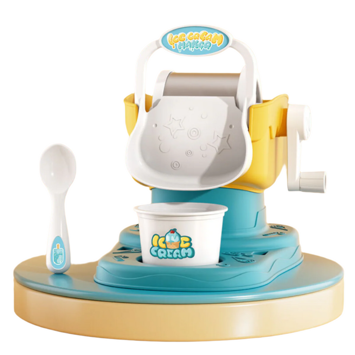 Children's Mini Ice Cream Machine Playset. Perfect gift for indoor & outdoor pretend play fun.