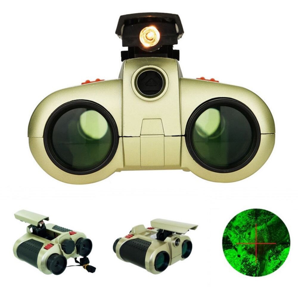 Kids' Night Vision Binoculars for outdoor exploration. Durable explorer gear for fun night adventures & learning.