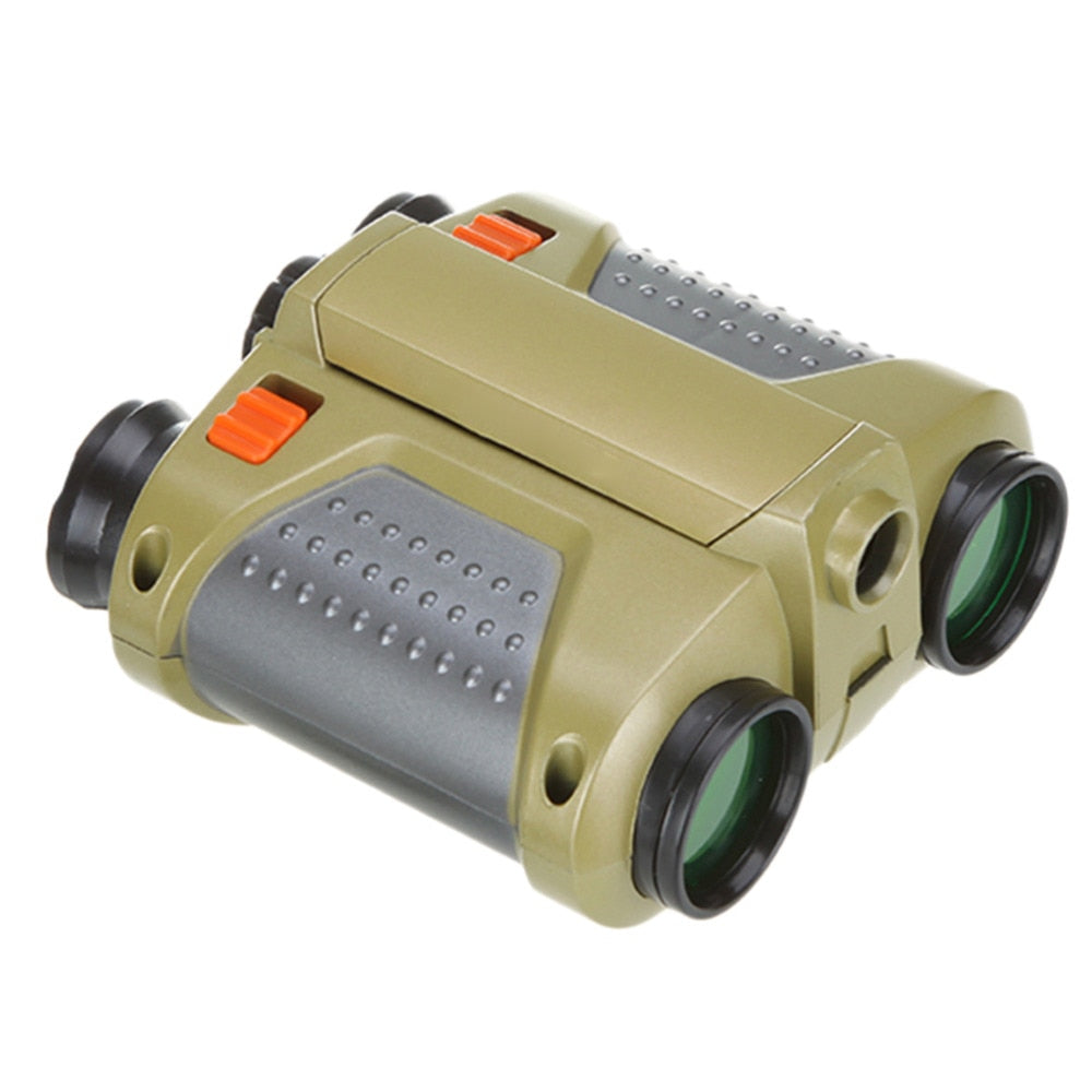 Night vision toy binoculars for kids. Promotes outdoor exploration & adventure. Durable children's play equipment.