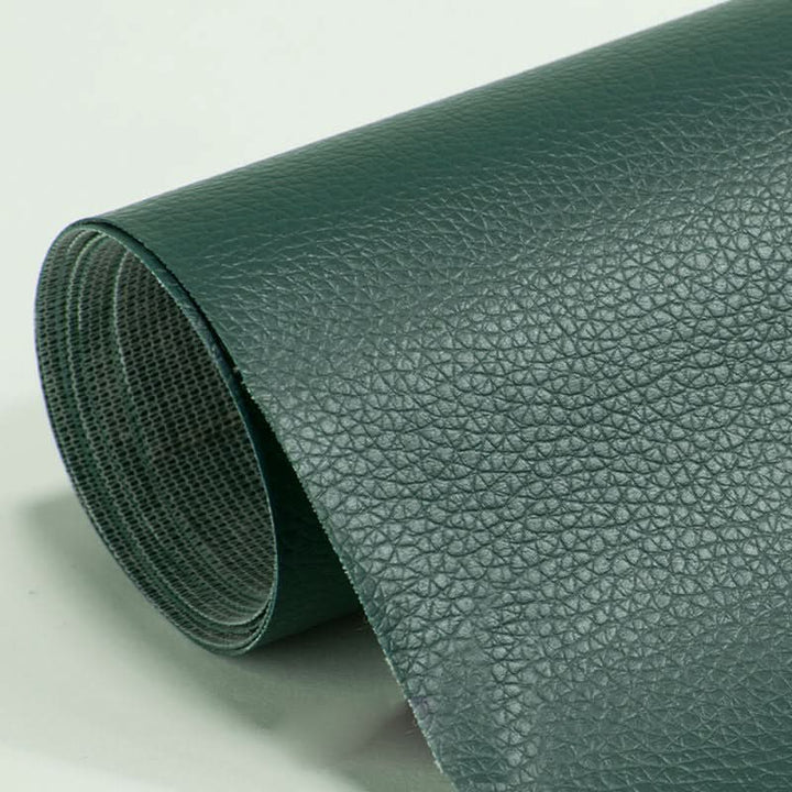 Premium self-adhesive leather & vinyl repair patch for lasting furniture & car seat fixes.
