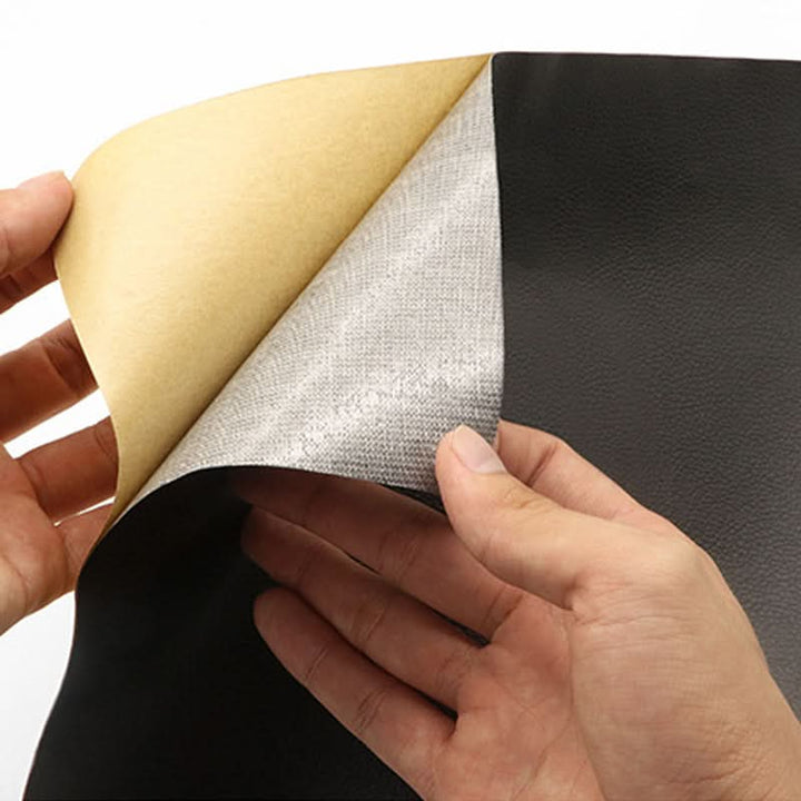 Easy-to-use DIY upholstery repair patch for restoring leather & vinyl on sofas, chairs.
