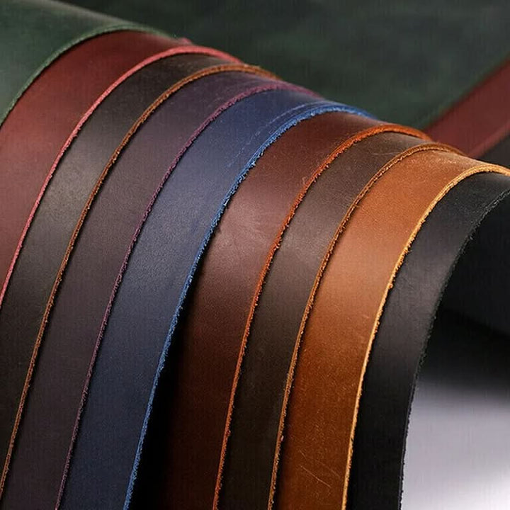 Large self-stick faux leather repair patch for mending rips in furniture & car seat upholstery.