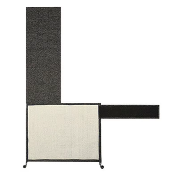 Keep sofas safe: Light grey sisal cat scratch mat, a practical armrest furniture protector.