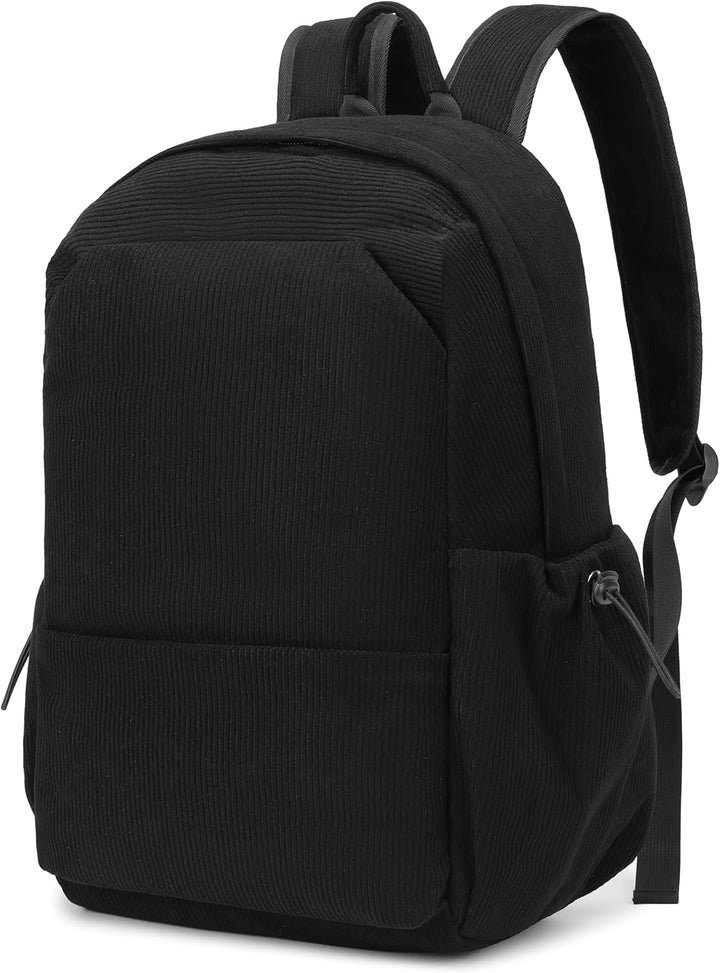 Water-resistant 15.6" laptop backpack, lightweight for seamless travel.