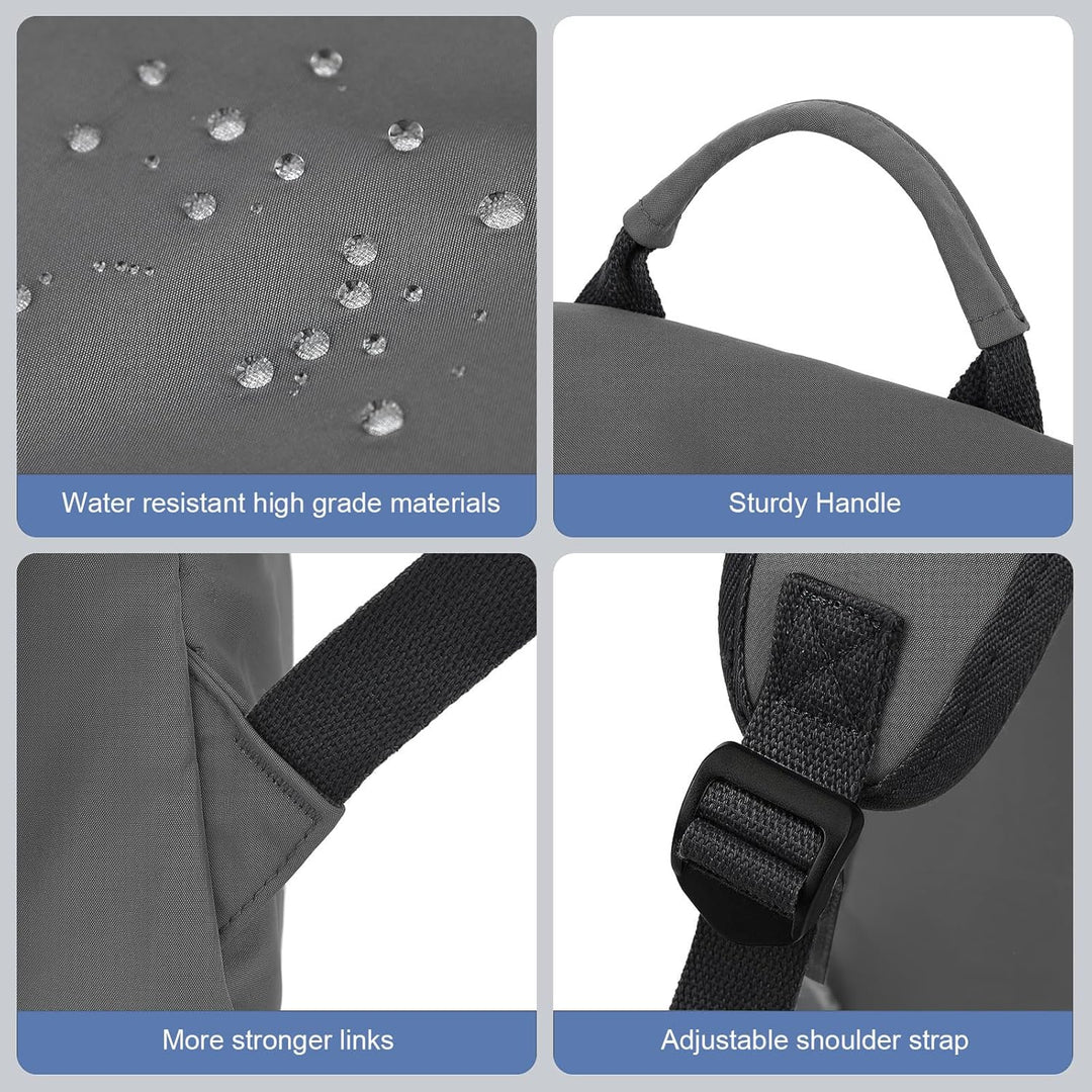 Daily use multi-pocket 15.6" laptop backpack, water-resistant & lightweight.