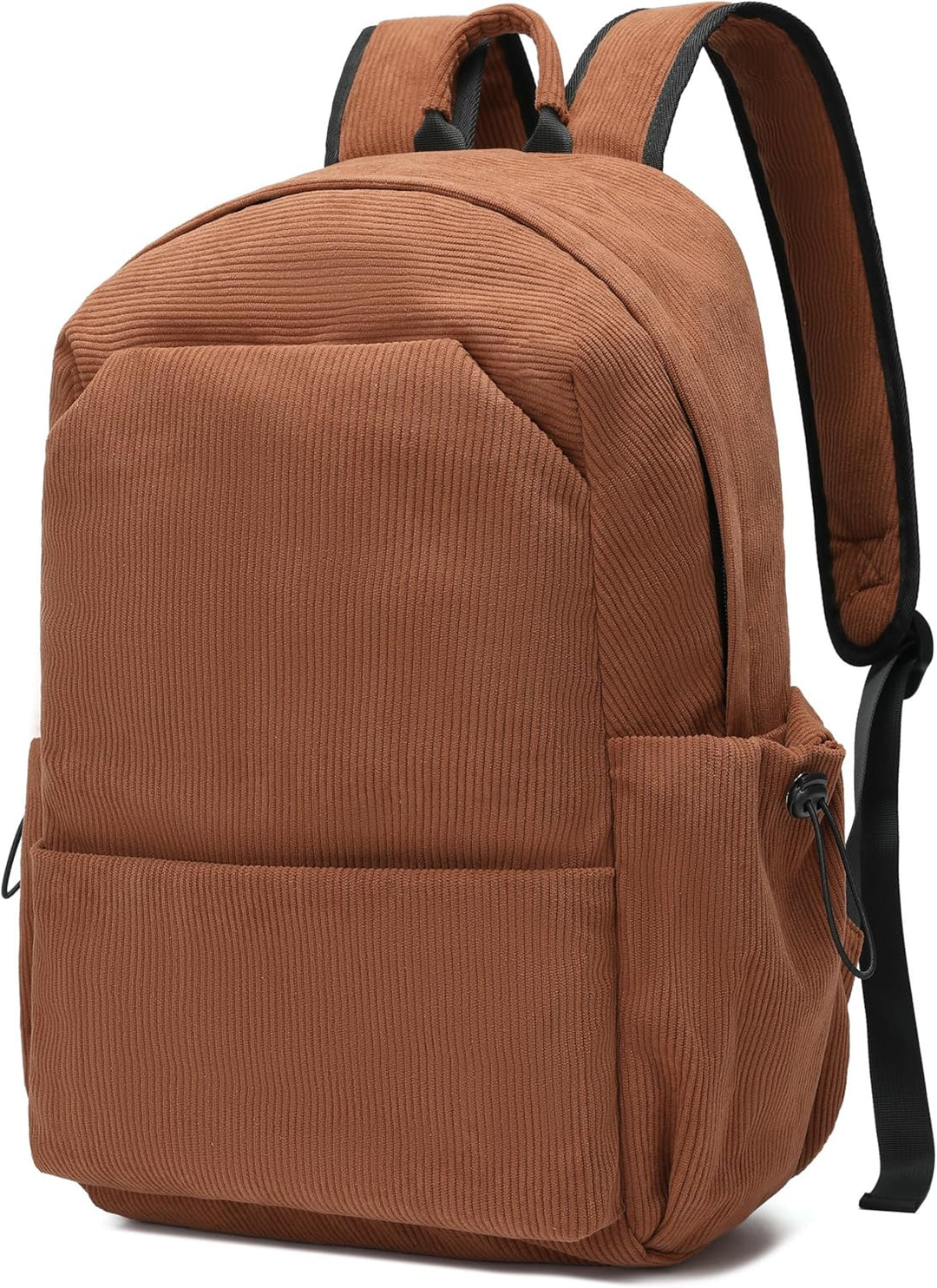 Unisex travel backpack, water-resistant for 15.6" laptops, lightweight build.