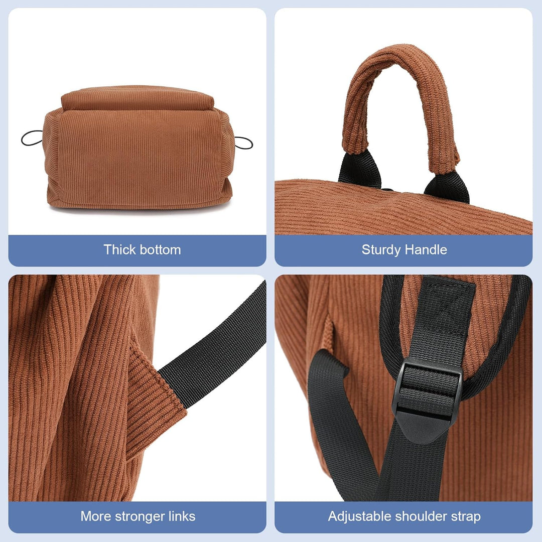 TravelPro 15.6" water-resistant laptop backpack, lightweight & multi-functional.