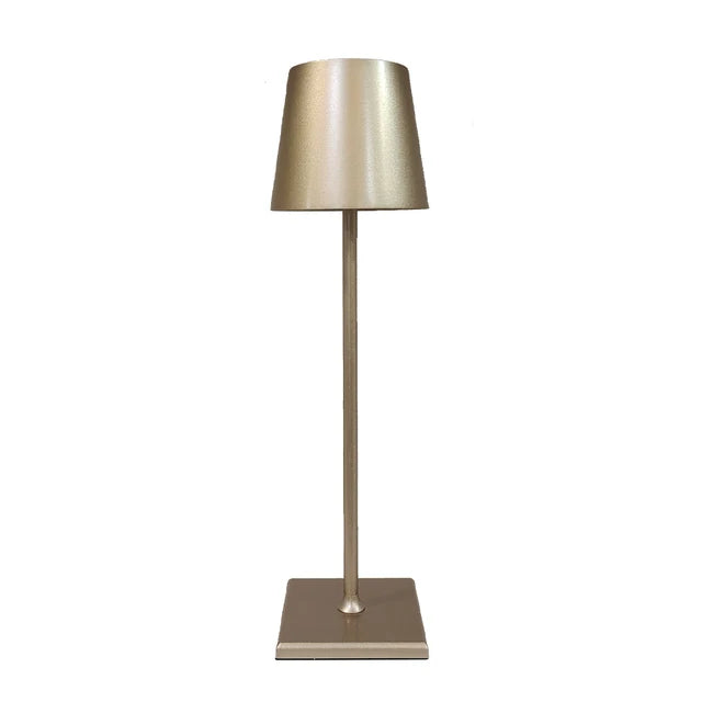 LumoGlow portable LED lamp: rechargeable, dimmable, touch control, and wireless convenience.