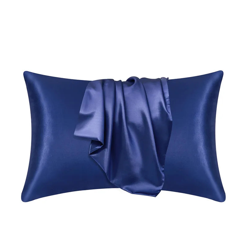Elegant mulberry silk pillowcase draped, enhancing luxurious bedding and home accessories aesthetic