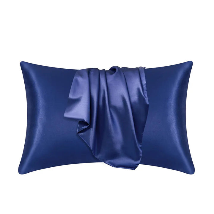 Elegant mulberry silk pillowcase draped, enhancing luxurious bedding and home accessories aesthetic