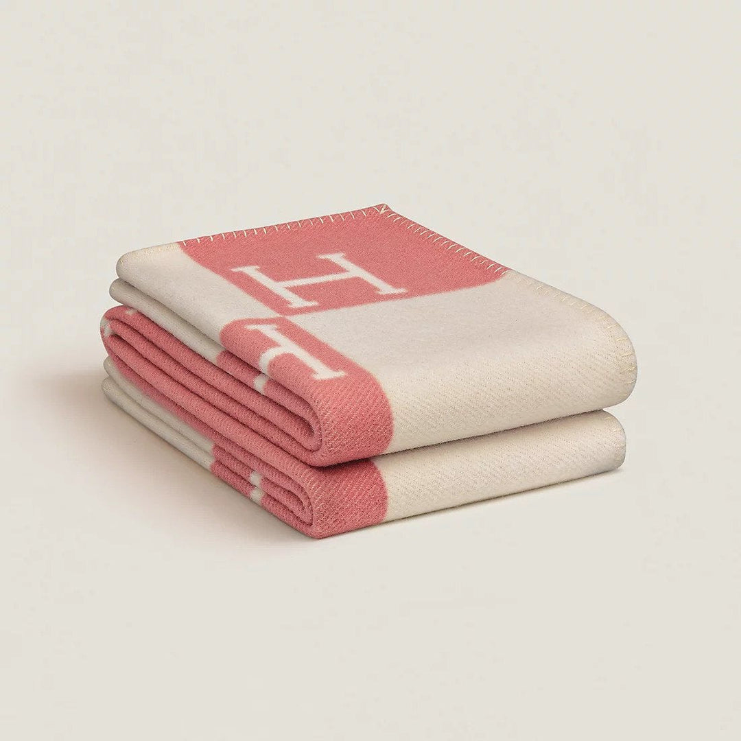 Ultra-soft wool cashmere throw blanket, a warm luxury accent for any home living space.