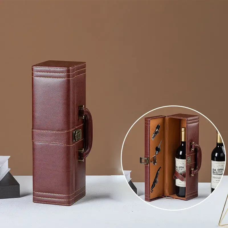 High-end luxury wine case, an elegant storage solution and impressive gift for any wine connoisseur.