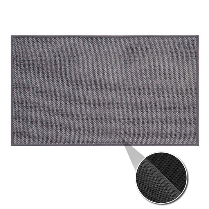 Long-lasting machine washable woven indoor mat, an essential home accessory. Durable & non-slip design.