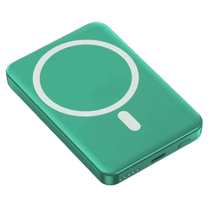 Essential iPhone portable charger, with MagSafe technology for magnetic wireless power.