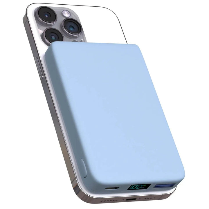 iPhone accessory: MagSafe magnetic charger, a convenient wireless portable power bank.