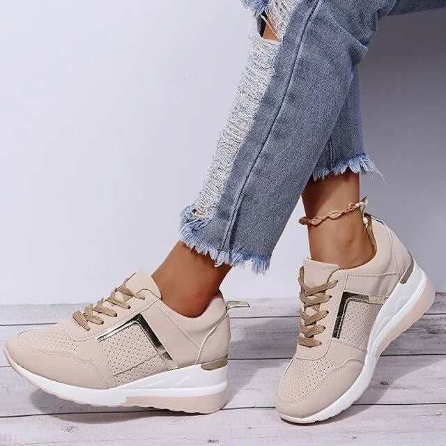 Supportive Marre women's casual sneakers, designed for daily comfort, foot pain relief & versatile styling.