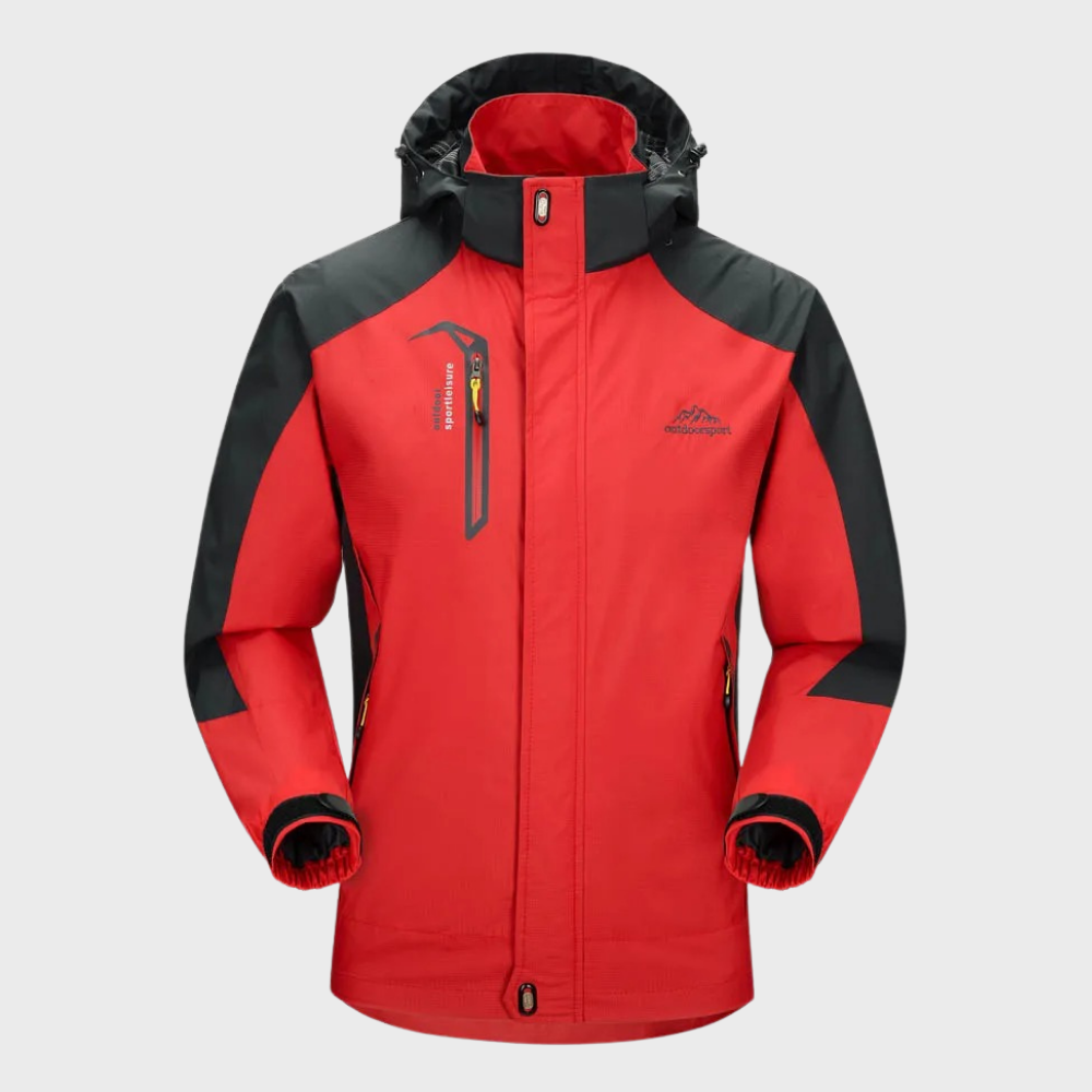 Men's everyday windbreaker, providing reliable wind and water resistance.