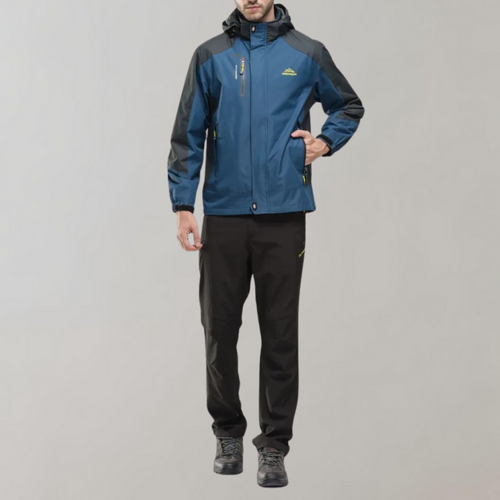Casual men's wind jacket, offering superior waterproof performance for menswear.