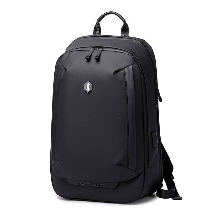 Men's AllCarry water-resistant anti-theft backpack for travel & work, with laptop compartment.