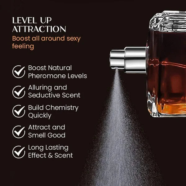 Attractura pheromone perfume for men's grooming. Boost confidence, allure & attraction with this unique seductive fragrance.