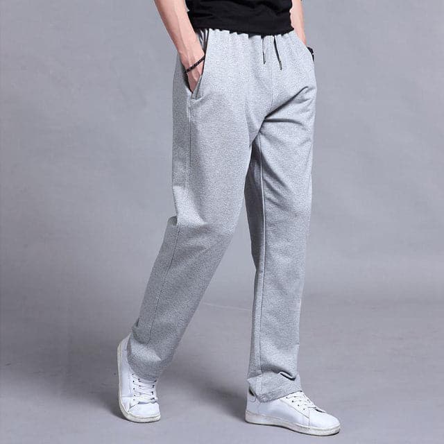 Blue men's everyday spring pants, offering a relaxed fit and versatile casual style.