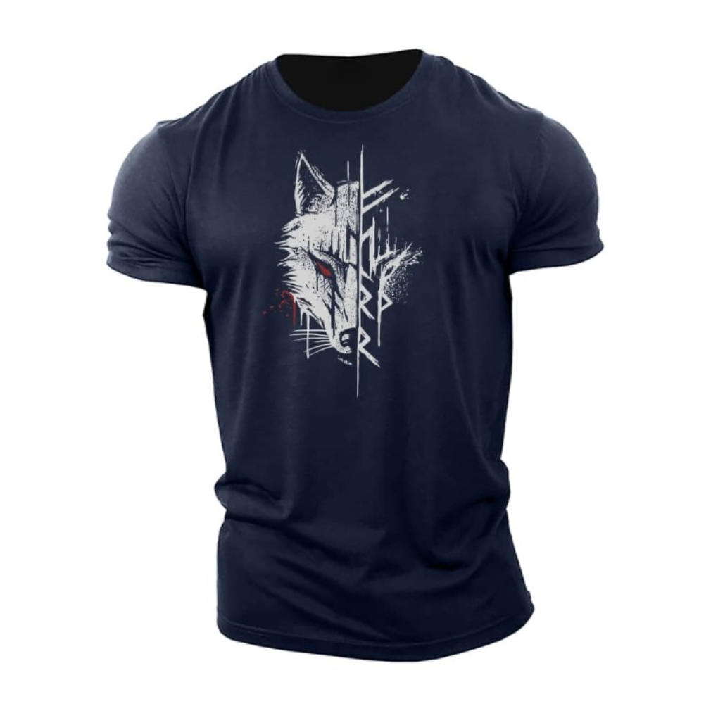 Comfortable men's short sleeve graphic tee, soft fabric, ideal for everyday casual wear.