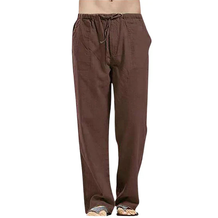 Breathable men's oversized pants, a must-have for comfortable summer fashion and relaxed style.