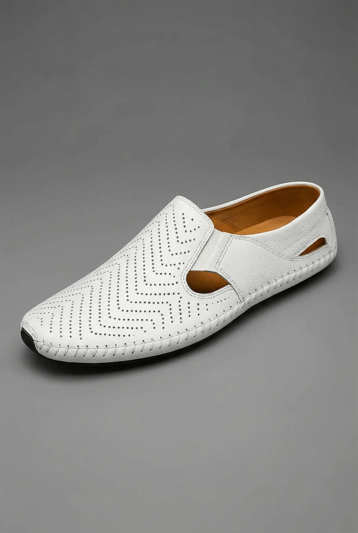 Breathable men's slip-on loafers for summer, offering lightweight comfort for walking, driving & everyday casual.