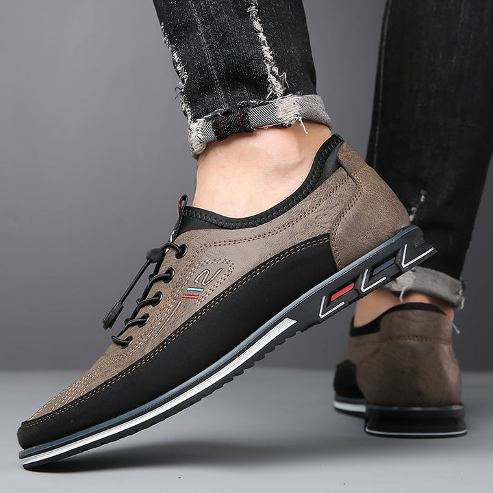 Men's Smart Casual Barefoot Sneakers, ideal for travel, offering ultimate comfort and style.