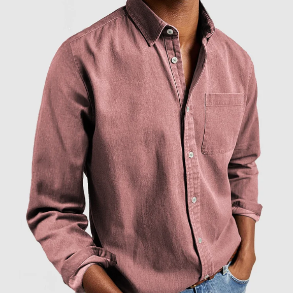 Premium men's casual button-down shirt. Soft, long sleeve design perfect for men's fashion & everyday comfort.