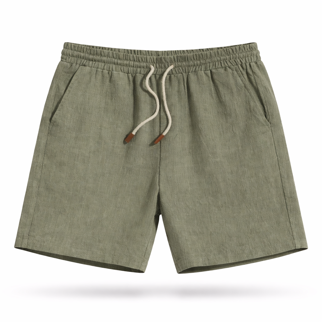Men's multi-color casual drawstring shorts, lightweight & comfortable with elastic waist for summer.