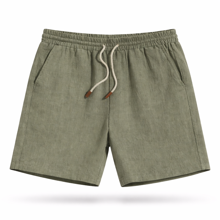 Men's multi-color casual drawstring shorts, lightweight & comfortable with elastic waist for summer.