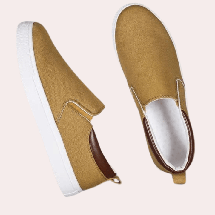 Men's casual slip-on sneakers for ultimate comfort. Lightweight & breathable everyday walking shoes.