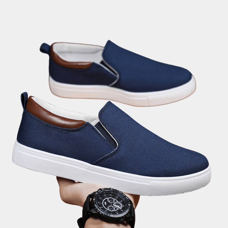 Versatile men's casual slip-on shoes for daily wear. Comfortable, easy-on, and lightweight design.