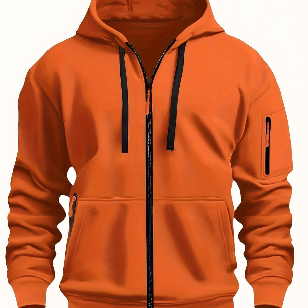 Men's everyday fashion hoodie, comfortable and perfect for versatile layering.