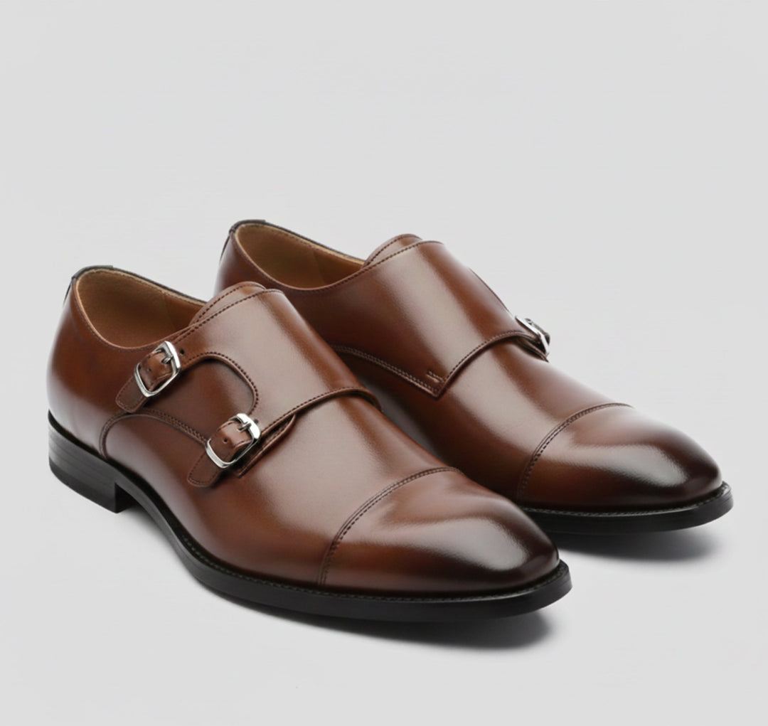 Stylish men's formal slip-on shoes, versatile for office or elegant evening wear.
