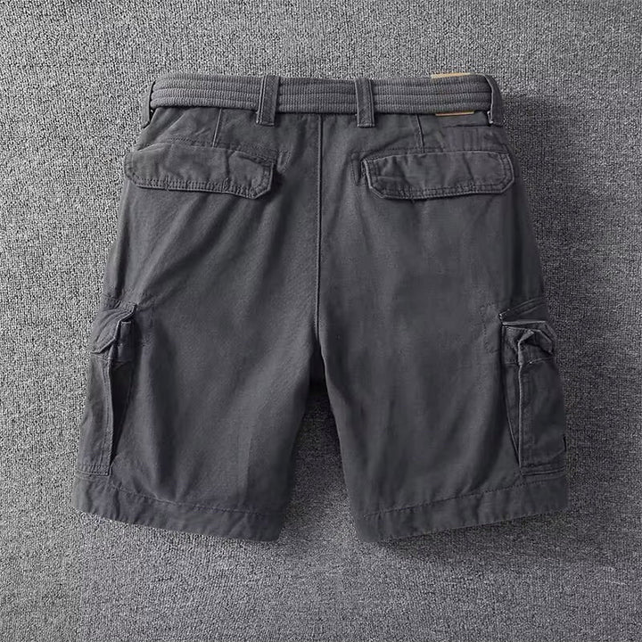 Men's summer cargo shorts, practical and stylish with ample utility pockets for all your essentials.