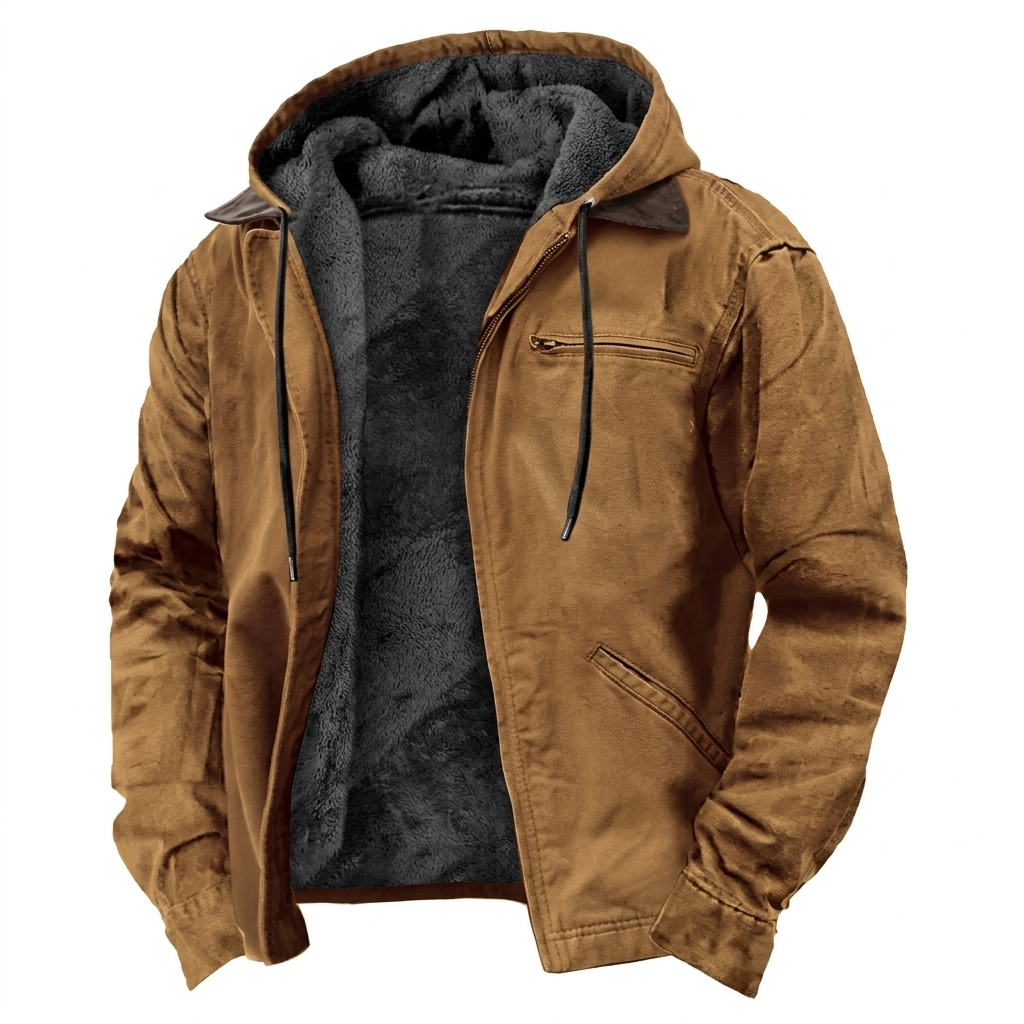 Versatile men's classic jacket, an essential outer layer for everyday style. Practical with a structured fit.