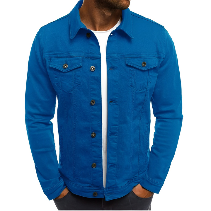 Versatile men's classic summer jacket, lightweight and perfect for smart casual style in warm weather.