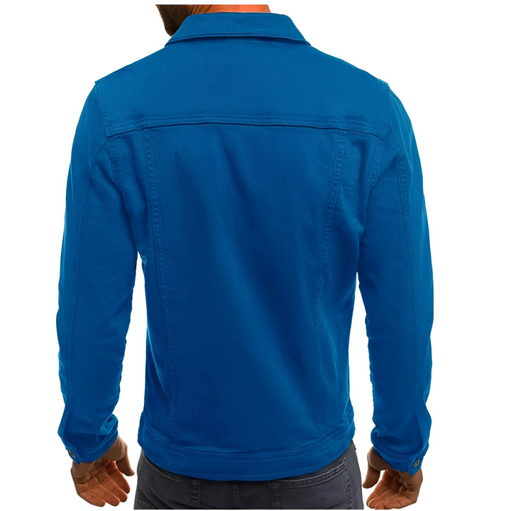 New men's classic summer jacket, lightweight and stylish for cool weather or a smart casual seasonal look.