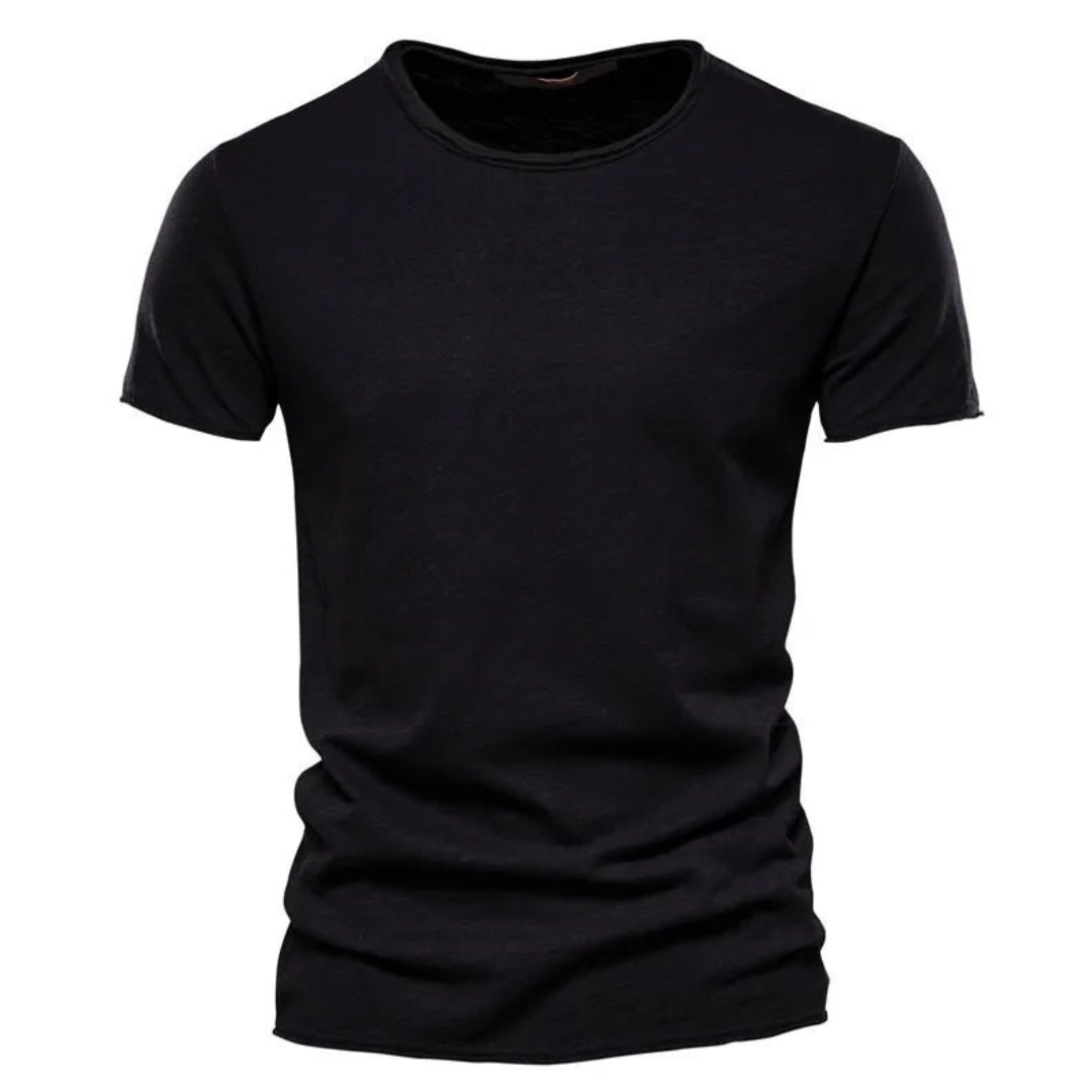 Men's classic long sleeve button-up shirt, an essential for smart casual everyday looks.