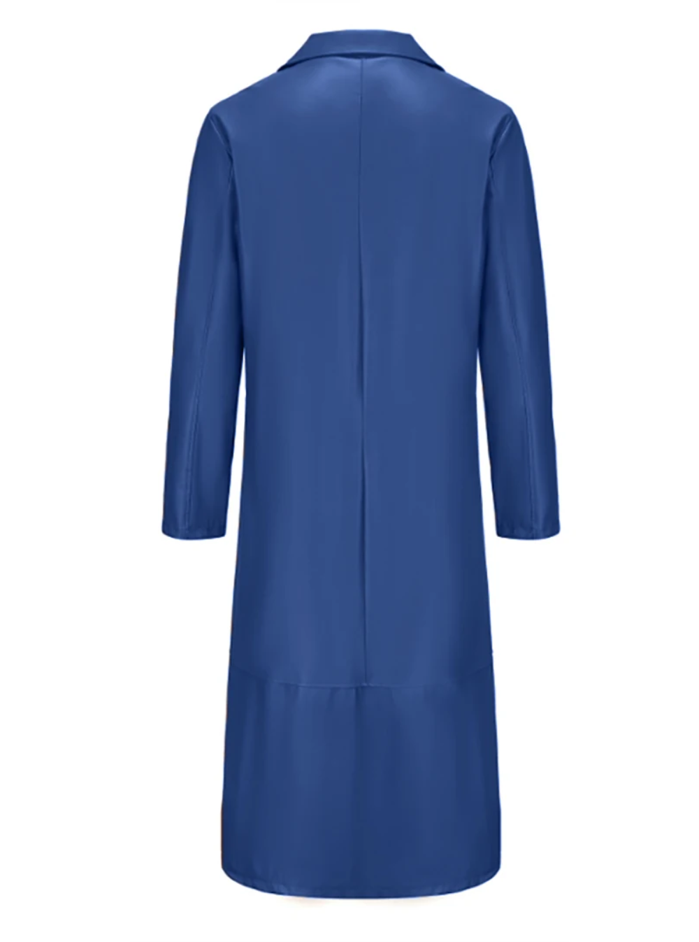 Longline trench coat for men, a quintessential piece of elegant and timeless men's fashion.